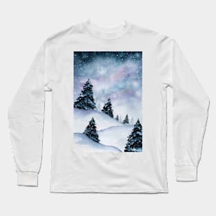 Winter landscape Long Sleeve T-Shirt